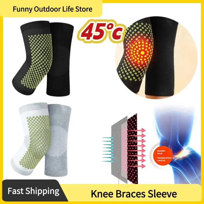2PCS Self Heating Knee Braces Sleeve