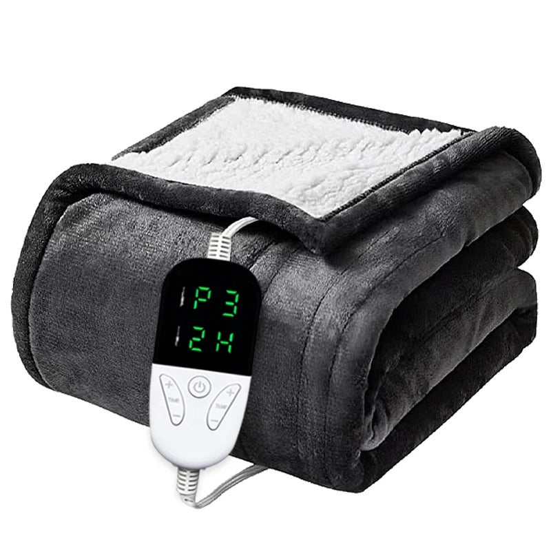 Heated Electric Blanket, 6 Heating Levels & 4 Hours auto-Off,Over-Heat Protection