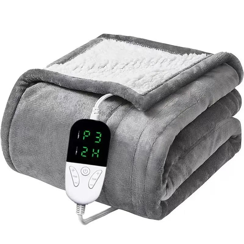 Heated Electric Blanket, 6 Heating Levels & 4 Hours auto-Off,Over-Heat Protection